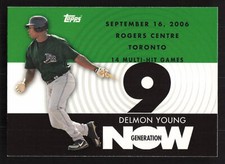 2007 Topps Generation Now  Delmon Young #GN273 Tampa Bay Devil Rays