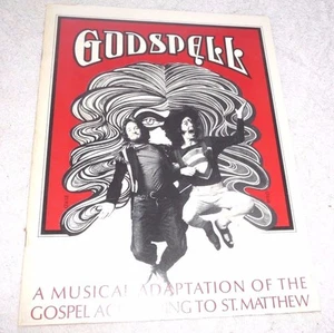 GODSPELL A MUSICAL ADAPTATION OF THE GOSPEL ACCORDING TO ST.MATTHEW 1971 - Picture 1 of 5