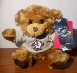 VINTAGE 1990ER NHL TEAM BÄREN BÜFFELSÄBEL ZIEGENKOPF FOKUS KUSCHELTIER - Bild 1 von 4