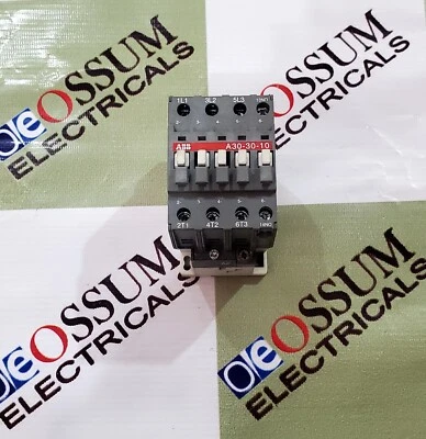 ABB A30-30-10 MAGNETIC CONTACTOR 30AMP VOLTAGE 110VAC FREE FAST SHIPPING - Image 1 of 4
