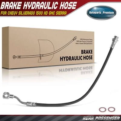 1x Manguera hidráulica de freno trasero derecho para Chevrolet Silverado 1500 HD GMC Sierra Foto 1 de 4
