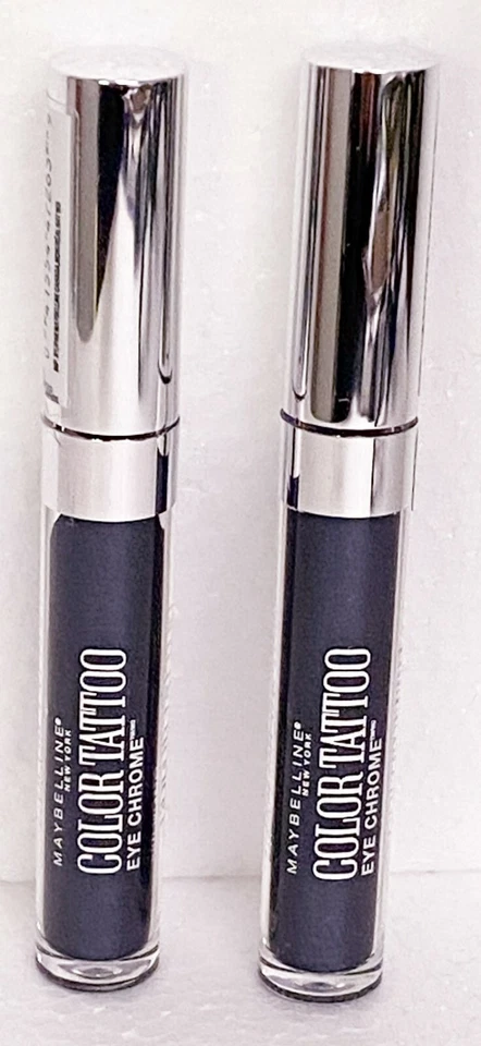 Maybelline Color Tattoo Eye Chrome Eyeshadow Bold Sapphire 560