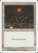 Armageddon 5th Edition HEAVILY PLD White Rare MAGIC THE GATHERING CARD ABUGames