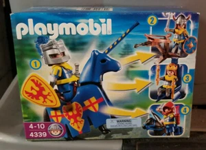 Playmobil 4339 Action Figur König Ritter Bogenschütze Pferd Schild KAPUZE Multi Set NEU - Bild 1 von 4