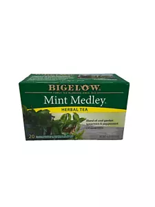 Bigelow Tee Minze Medley Kräutertee, koffeinfrei, 20 Stück Ablaufdatum Sept 2027 - Bild 1 von 3