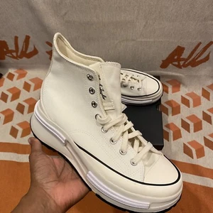 CONVERSE Chuck Taylor Run Star Legacy CX Egret / White (A00868C) M 8 W 9.5 - Picture 1 of 8