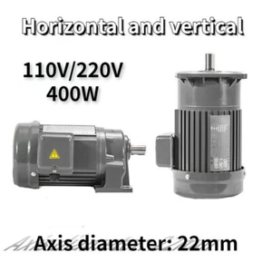 Motoriduttore Elettrico 400W 22mm Variabile Monofase Riduzione Velocità Alta Qualità - Foto 1 di 9