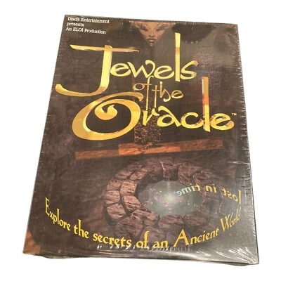 Jewels of the Oracle, Macintosh & Windows Game, 1995 NOS New Unopened Sealed - Image 1 of 4