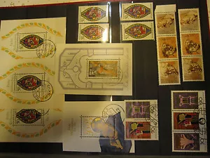 República Federal de Alemania Correo Federal de los años 80 bloques etc. 2. Juego - Imagen 1 de 3