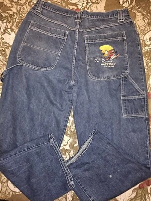 Iceberg History  Looney Tunes Speedy Gonzales Denim Jeans 42X34 - Image 1 of 4