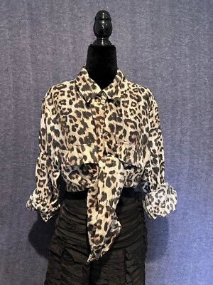 ¡NUEVO CON ETIQUETAS! ¡Camisa Zara estampado animal!! Foto 1 de 4