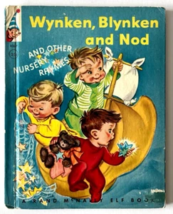 WYNKEN, BLYKEN AND NOD ~ vintage children's Rand McNally Elf Book ~ Eugene Field - Picture 1 of 6