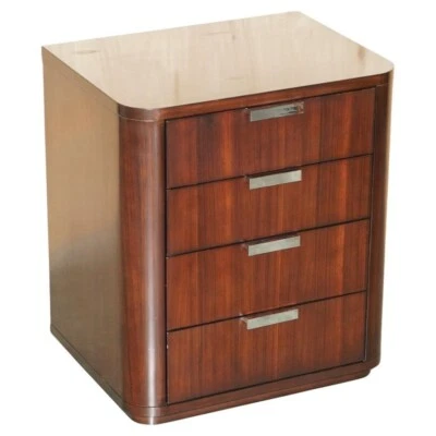 STUNNING RALPH LAUREN RRP £10,450 METROPOLIS CHEST OF DRAWERS BUILT IN POWER - Image 1 of 4