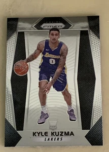 2017-18 Panini Prizm #283 Kyle Kuzma Rookie RC Lakers Wizards - Picture 1 of 3