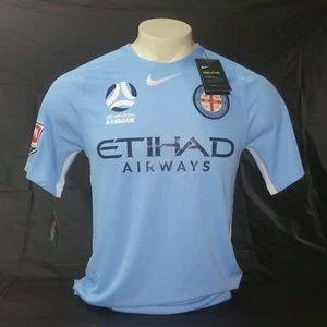 Nike Melbourne City Home Jersey 17/18, Light Blue/White, Size S - Picture 1 of 12