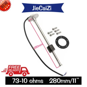 Fuel level sender 73-10ohms 280mm/11" water gas level sender standard SAE 5 hole - Bild 1 von 7