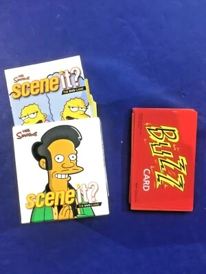 The Simpsons Scene It Deluxe 2009 Replacement Pieces: 175 Trivia 16 Buzz Cards - Image 1 of 2