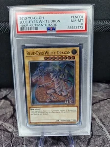 Blue-Eyes White Dragon Ultimate Rare YSKR-001 PSA 8 YU-GI-OH - Bild 1 von 1