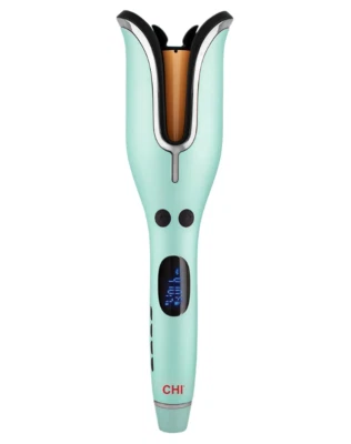 CHI Spin N Curl - Rotating Curler, Mint Green - for Shoulder Length Hair (A40) - Image 1 of 4