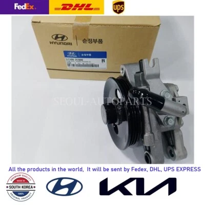 🚀Express Power Steering Pump For Hyundai Tucson Kia Spectra Sportage 2004-2010 - Image 1 of 4