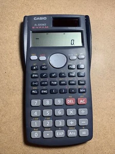 Casio Fx-300MS Calculadora Científica Solar S-V.P.A.M. con cubierta - Probado - Imagen 1 de 5