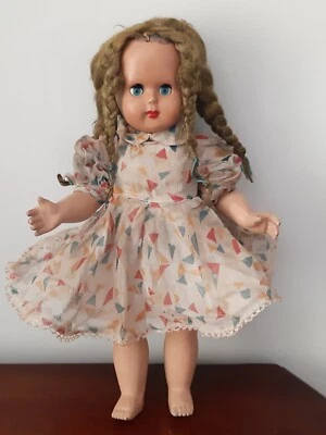 ANTICA BAMBOLA RATTI CELLULOIDE- ANNI 40/50 - Immagine 1 di 4