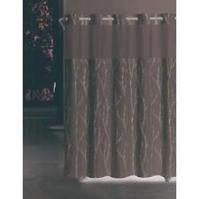 HOOKLESS Shower Curtain 71" W X 74" L, Grommet Polyester Material Standard Size