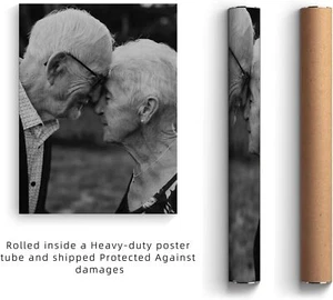 Custom Canvas Printing Unframed Posters Upload Your Photo Image Wall Art Prints - Picture 1 of 13