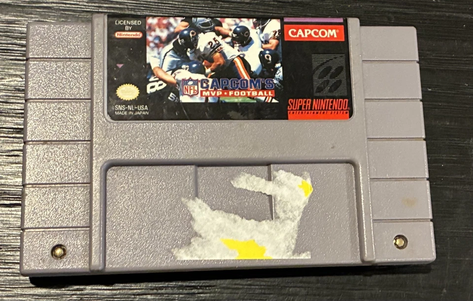 Capcom's MVP Football (Super Nintendo Entertainment System, 1993) - Image 1 of 1