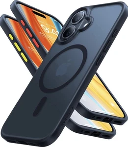 TORRAS Magnetic Shockproof Case For iPhone 16 Pro 6.1” MagSafe Black Titanium - Picture 1 of 6
