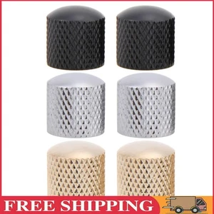 4pcs Guitar Bass Dome Tone Knobs for Electric Guitar Volume Control Knobs - Bild 1 von 14
