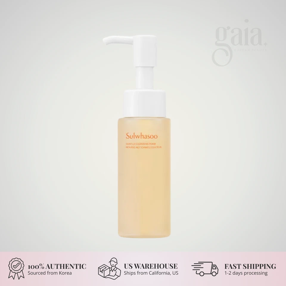 Sulwhasoo Gentle Cleansing Foam Mini 50ml Travel Size Hydrating Face Wash - Image 1 of 1