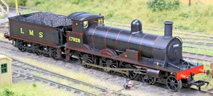 Rapido 914005, OO Gauge, HR Jones Goods 4-6-0 loco, 17928 in LMS lined black - Foto 1 di 1