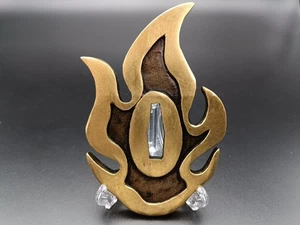 Japanisches Schwert Zubehör Tsuba Dämonentöter Rengoku Kyoujuro Antik - Bild 1 von 4
