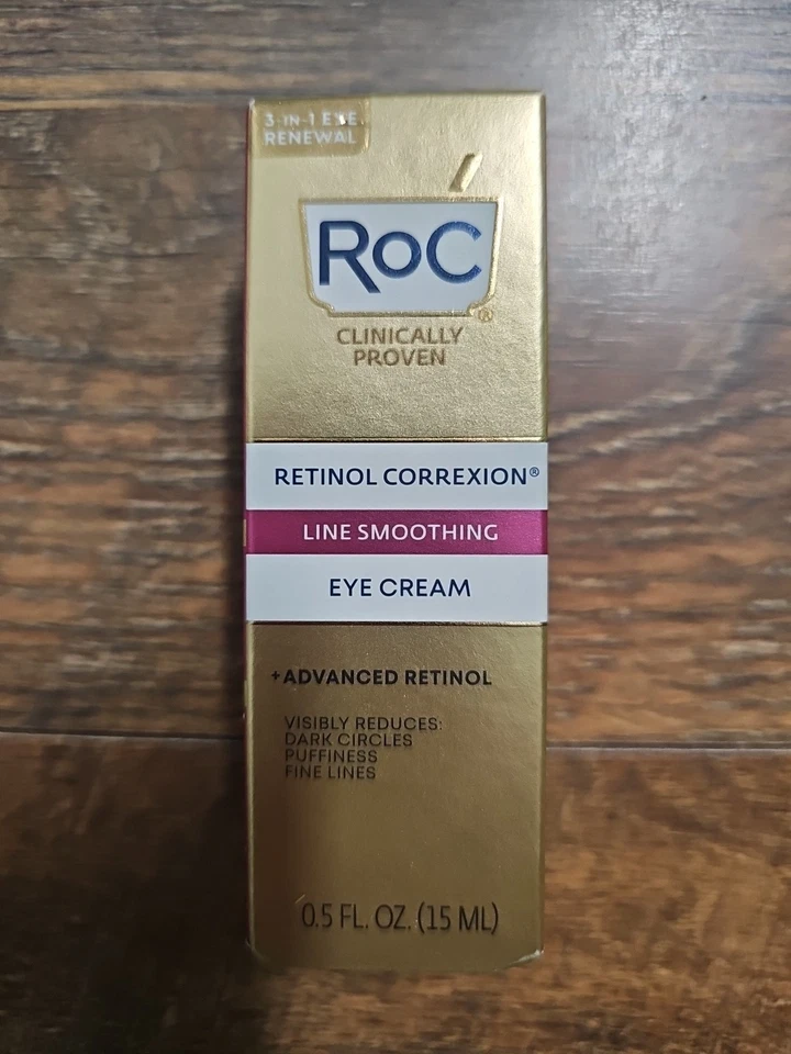 RoC Retinol Correxion Line Smoothing Anti-Aging Eye Cream 0.5oz Advanced Retinol - Image 1 of 1