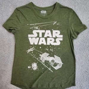 Star Wars T-shirt Green Large Unisex - Picture 1 of 8