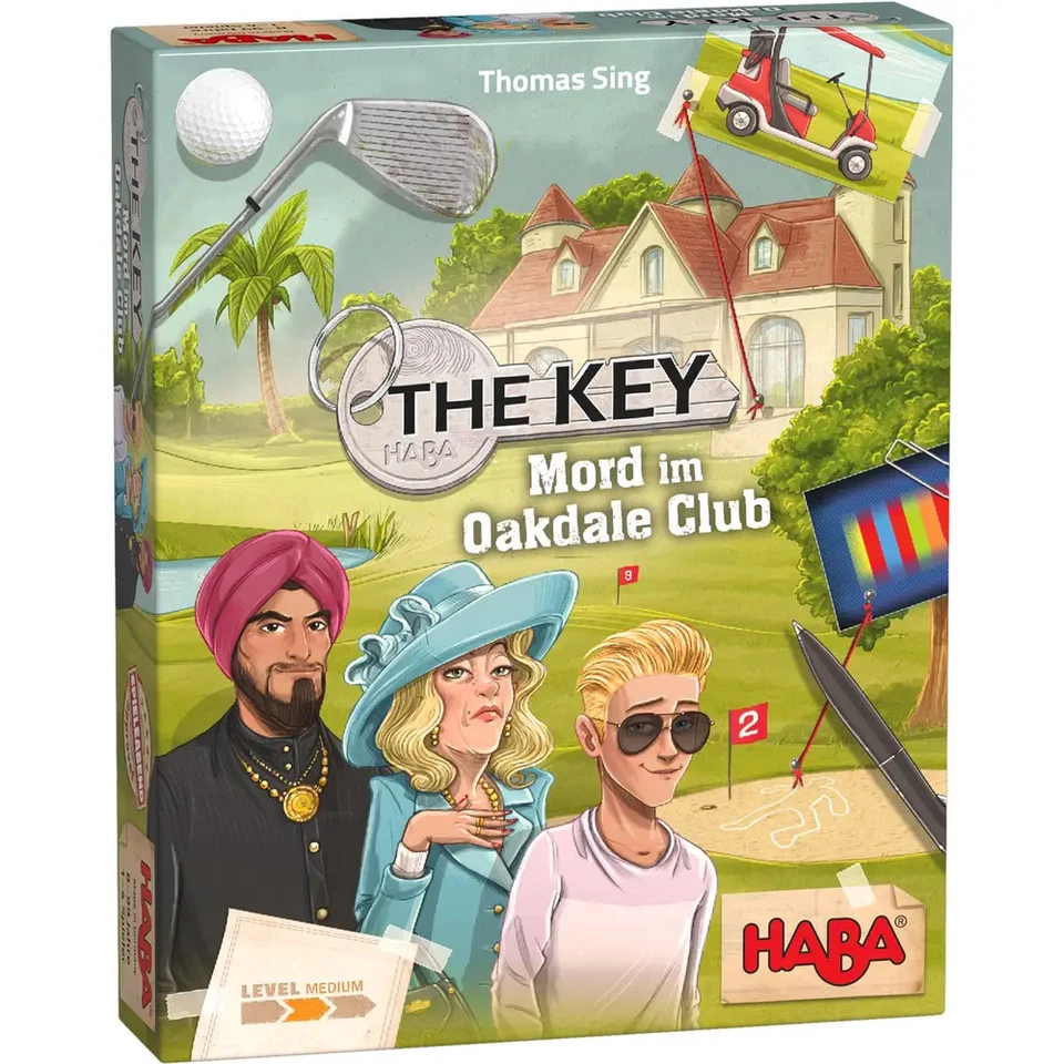 HABA 305610 The Key Mord Im Oakdale Club