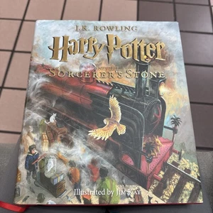 Harry Potter and the Sorcerer's Stone Book By JK Rowling Illustrated By Jim Kay - Picture 1 of 7
