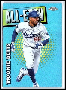 2025 Topps Chrome Mookie Betts All-Etch #CAE-9 Dodgers - Picture 1 of 10