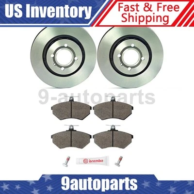 Kit de frenos delanteros Brembo rotores de disco pastillas de cerámica para Volkswagen Corrado 1990-1992 Foto 1 de 4