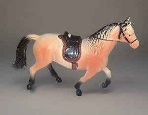 Vintage New-Ray Modellpferd Hartplastik 3"x 3,5" - Bild 1 von 5
