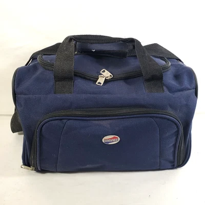 American Tourister Blue Laptop Satchel Shoulder Carrier Bag  - Image 1 of 4