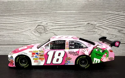 Toyota Camry 2008 Kyle Busch #18 M&M's Pink Susan G Komen daños leer Foto 1 de 4