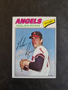 NOLAN RYAN 1977 TOPPS BASEBALL #650 CALIFORNIA ANGELS - Picture 1 of 2