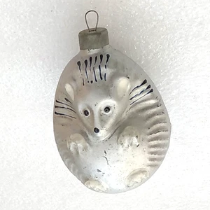 Decorazione Vetro Natalizia Vintage Abete URSS Natale Decorazione Antica Riccio - Foto 1 di 5