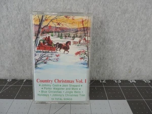 Country Christmas Vol. 1 Various Artists (1990 Cassette) - Picture 1 of 4