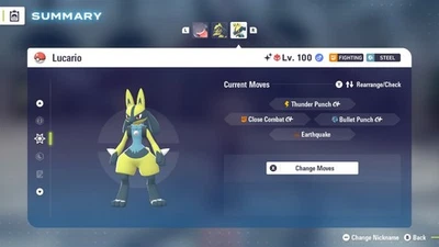 Pokemon Legends ZA ✨ Shiny Lucario ✨ ALPHA Perfect IV
