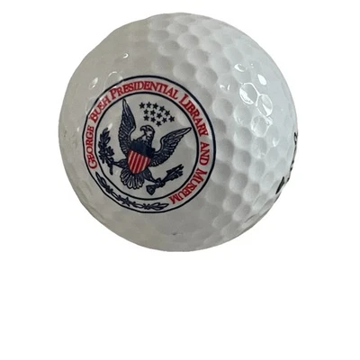 Pelota de Golf George Bush Biblioteca Presidencial y Museo Texas Molitor 4   Foto 1 de 4