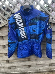 GENUINE WULFSPORT MOONSTRIKE MOTOCROSS OVER JACKET*BLUE*SIZE MEDIUM*LOOKS GREAT* - Picture 1 of 16