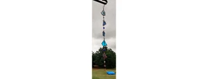 sun catcher handmade sea glass and natural polished stones and glass beads - Picture 1 of 1
